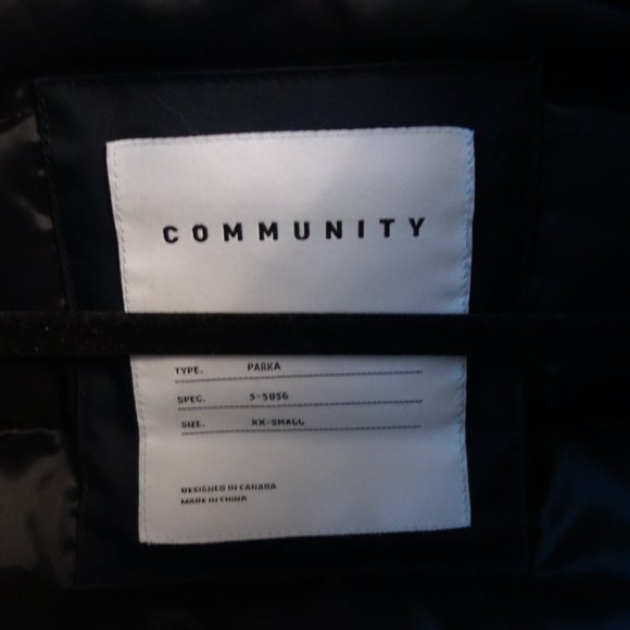 Community Harbin Parka  5-5056 XX-Small Designed in Canada **great condition** - Picture 5 of 16